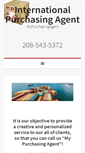 Mobile Screenshot of mypurchasingagent.com
